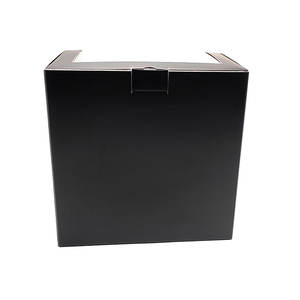 Rts Zwart Papieren Pakket Baseballpet Doos Hoed Kaartverpakking Met Doorzichtige Raamkap Geschenkdoos Verpakking - Product Image 4