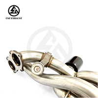 Silencieux à soupapes CSZ pour Porsche 718 Cayman GT4 / GTS / Boxster Spyder 4.0L Axleback