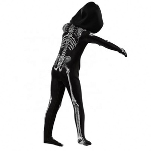 Disfraz de Halloween de Esqueleto Terrorífico Unisex, Trajes de Espectáculo para Adultos, Conjuntos de Ropa Superior para Niños, Venta al por Mayor, ¡Gran Demanda! - Product Image 5