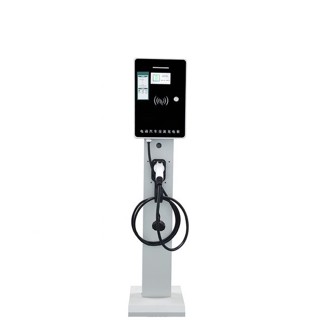 Manufacturer Supply Smart 11kw Ev Charging Pile 7KW 22KW Electric Car Battery Charger 3phase 16A 32A AC EV Charging Station