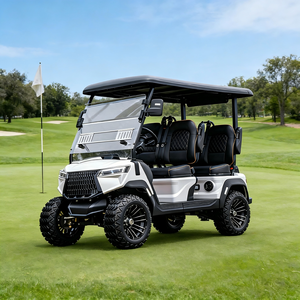 Carro de Golf de Último Diseño 2026, 4 Plazas para Transporte de Jugadores y Caddies, para Carreteras No Públicas, Eléctrico - Product Image 1