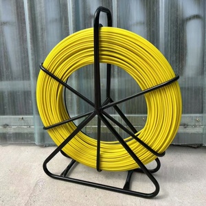 Câble en fibre de verre de haute qualité 4,5 mm*50 m, tige de poussée-tirage en fibre de verre, tige de conduit en fibre de verre - Product Image 1