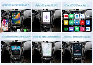 Estéreo Android Auto con GPS, Navegación, Reproductor Multimedia, Carplay Inalámbrico, Pantalla IPS, 6+128GB, WiFi Integrado para Infiniti Q50 Q60 - Product Image 6