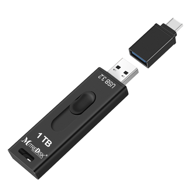 New High Speed USB3.2 Type-C Flash Drive Pen Drive with 5-Year Warranty