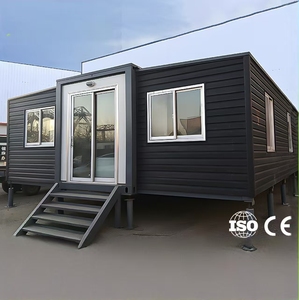 <span class=keywords><strong>Maison</strong></span> conteneur mobile de luxe préfabriquée et extensible de 20 pieds avec panneaux sandwich pour usage commercial - Product Image 3