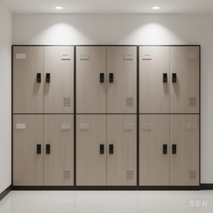 Gabinete de Almacenamiento Exterior Moderno, Personalizable, de Madera Ecológica Ignífuga de 12 mm de Grosor, para Hospitales y Hoteles - Product Image 6