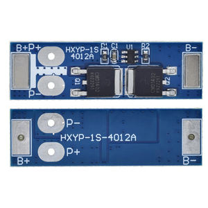 Placa de Protección de Batería PCM Original 1S BMS 3.7V 12A Li-ion 3.2V Lifepo4 18650 para Paquete de Celdas de Batería 1s - Product Image 1