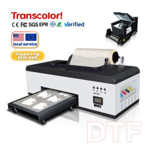 Nuovo A3 A4 calore pellicola per animali domestici Dtf L1800 stampante A3 digitale t-Shirt macchina da stampa 30cm A3 A4 Dtf stampante R1390 L1800 Dtf stampante - Product Image 1