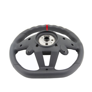 Volant de remplacement en cuir PU pour UTV, ajustement direct, pour <span class=keywords><strong>CFMOTO</strong></span> UFORCE <span class=keywords><strong>1000</strong></span> XL ZFORCE 950 <span class=keywords><strong>Sport</strong></span> 4 - Product Image 3