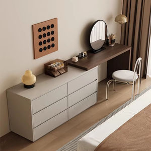 2025 nueva luz de lujo crema plegable almacenamiento dormitorio tocador Simple moderno <span class=keywords><strong>MESA</strong></span> DE cabeceira - Product Image 5