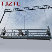 Plateforme de travail suspendue électrique moderne WH-SP en acier galvanisé pour travaux en hauteur extérieure, élévateur de façade 1