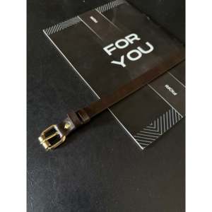 Cinturón Delgado para Mujer Fiori, Hebilla de Doble Punta, Cobre, Estilo Casual, Talla Estándar - Product Image 3