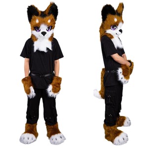 Bestseller Transfronterizo, Gorro de Felpa Suave con Diseño de Animal de Dibujos Animados, Lindo Gorro de Pelo Artificial de Perro, Personaje de Anime Japonés - Product Image 2