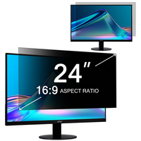 Protection d'écran de confidentialité pour moniteur d'ordinateur 24 pouces 16:9, filtre de sécurité anti-espion, anti-reflet, anti-lumière bleue pour PC de bureau, fabriqué en usine OEM