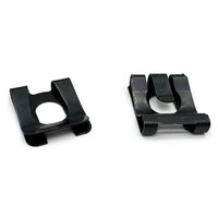Custom Stainless Steel Flat Money China Suppliers' Clip-on External Retaining Rings Fasteners in F Black-Phosphate Spring Steel