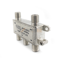 Répartiteur actif RF 50 Ohms, coupleur 3 voies 5-1000 MHz, 5 ports femelles de type F, amplificateur répartiteur RF large bande à perte nulle