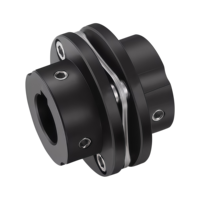 Accouplement flexible élastique en acier inoxydable 304 résistant à la corrosion, traité par oxydation, pour environnements agressifs, humides, alimentaires et chimiques, OEM SFS