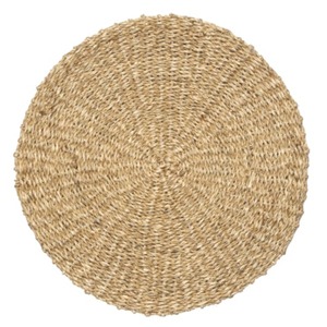 Mây <span class=keywords><strong>placemats</strong></span> đám cưới nước lục bình cỏ biển đế lót ly tre Việt Nam Sạc Tấm dệt Thảm ăn - Product Image 3