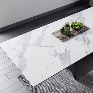 JEAWELL Design de vente chaude pour table à manger pliable fabriquée par une plaque métallique en pierre frittée en céramique - Product Image 4