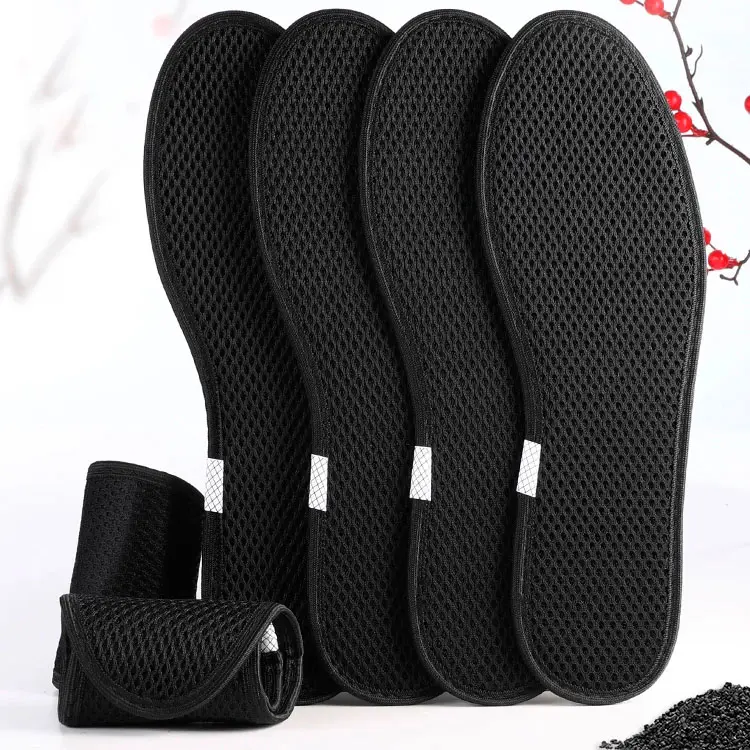 Geruchs absorbierende Aktivkohle-Schuhe in lagen Gesunde Bambus-Carbon- Einlegesohlen Geruchsstopper-Einlegesohlen| Alibaba.com