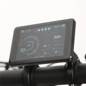 Motocicleta Eléctrica Todoterreno de Alta Velocidad con Doble Potencia de 52V 1200W, Neumáticos Anchos y 9 Amortiguadores Traseros, Motor de 1200W que Proporciona Doble Potencia - Product Image 2