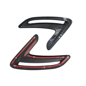 Para <span class=keywords><strong>BMW</strong></span> Serie 3 <span class=keywords><strong>GT</strong></span> F30 <span class=keywords><strong>320</strong></span> 2013 2014 2015 2016 <span class=keywords><strong>2017</strong></span> 2018 2 uds coche ala lateral flujo de aire guardabarros parrilla salida ventilación embellecedor - Product Image 5