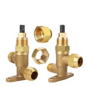 Válvula de Cierre Recta de Cobre Huihong, Cierre Manual para Refrigeración, Aire Acondicionado y Piezas de Almacenamiento en Frío - Product Image 1