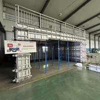 Coffrage en aluminium pour tours d'hôtels balnéaires, atriums d'appartements, couloirs de chambres et modules de salle de bain
