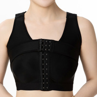 Soutien-gorge sculptant sans couture pour femme avec bande stabilisatrice de poitrine et contrôle du gras sous les aisselles