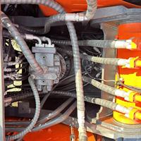 Excavatrice hydraulique d'occasion Doosan DX225LC-9C en bon état, système hydraulique d'origine, faible consommation de carburant, à vendre