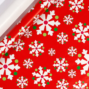 Papel de regalo personalizado al por mayor 43*300 cm papel de regalo de Navidad - Product Image 1
