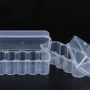 Caja para viales de 3ml/5ml/7ml/10ml/20ml, caja de plástico transparente PP para polvo liofilizado/vacunas para mascotas con tapa, venta al por mayor - Product Image 6