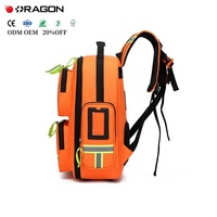 Botiquín de Primeros Auxilios Manual Portátil con Material Oxford para Preparación de Emergencias, Cuidado de Traumas, Viajes, Bolsa de Paramédico, EMS, EMT