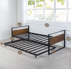 Tối giản hiện đại nhật bản đồ nội thất phòng ngủ chính Tatami giường đôi - Product Image 3