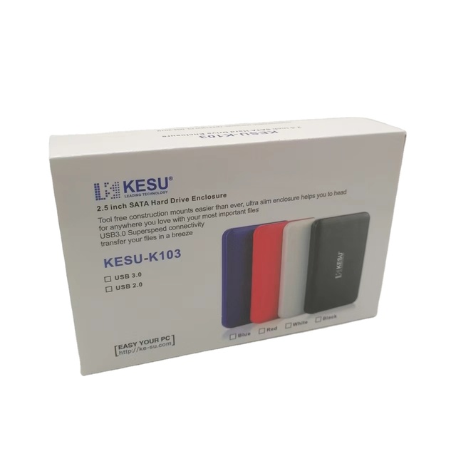KESU-K103 Mobile Hard Disk Box 2.5-inch SATA Mechanical SSD Universal