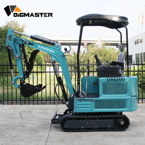 รถขุดดิน Digger MasterFactory ราคาถูก <span class=keywords><strong>1</strong></span>.8 ตัน เครื่องยนต์ Kubota รถขุดขนาดเล็ก EPA มินิแบคเกอร์ รถขุดขนาดจิ๋ว - Product Image 3
