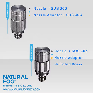 Self-Cleaning Stainless Steel Nozzle for Mushroom Cultivation & Mycelium Growth Chamber - Product Image 4