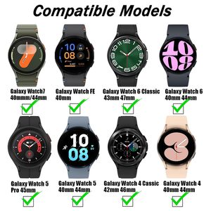 <span class=keywords><strong>Bracelet</strong></span> tressé sans interstice pour <span class=keywords><strong>Samsung</strong></span> Galaxy <span class=keywords><strong>Watch</strong></span> 7 6 <span class=keywords><strong>5</strong></span> 4 44mm 40mm/<span class=keywords><strong>5</strong></span> <span class=keywords><strong>Pro</strong></span>, <span class=keywords><strong>bracelet</strong></span> magnétique Galaxy Watch6 Watch4 Classic 47 43 - Product Image 6