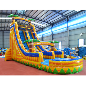 Tobogán Acuático Inflable Comercial <span class=keywords><strong>para</strong></span> Adultos con <span class=keywords><strong>Piscina</strong></span>, Diseño de Palmera <span class=keywords><strong>para</strong></span> Jardín Exterior - <span class=keywords><strong>Comprar</strong></span> Tobogán Acuático Inflable - Product Image 5