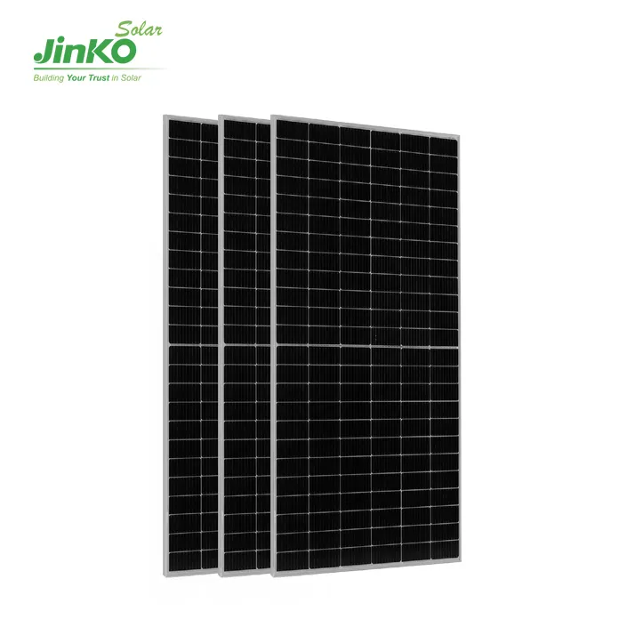 Jinko PV módulo bifacial precio en EE. UU. Stock 580W 565W 570W 575W N-tipo solar para el panel solar del techo de la casa