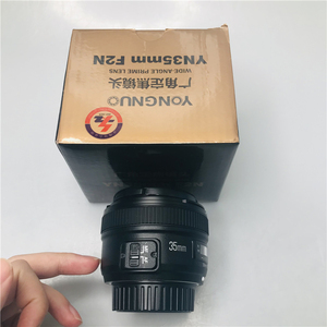 YONGNUO YN 35mm F2 objectif de caméra pour Nikon <span class=keywords><strong>Canon</strong></span> YN35MM objectifs AF MF objectif grand Angle pour 600D 60D 5DII 5D 500D 400D 650D - Product Image 1