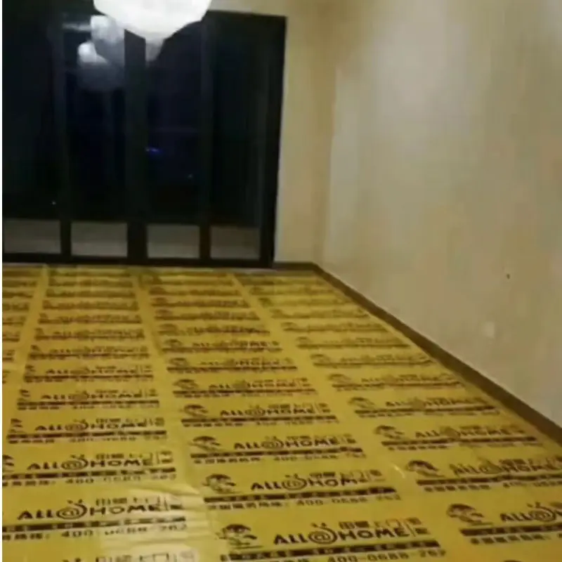 La película protectora de renovación del hogar se utiliza para proteger la película protectora de pintura, la almohadilla protectora de azulejos, la película protectora en rollo para el piso