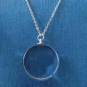 Kalung Kristal Kaca Foto Kustom Terbaru Grosir Murah, Hadiah Pernikahan Kaca untuk Kotak Hadiah Hari Valentine - Product Image 4