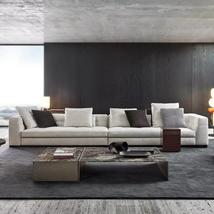 Canapé moderne de luxe simple et ensemble en cuir rembourré pour salle à manger et meubles de chambre d'hôtel ventes exclusives de chaises de loisirs - Product Image 1