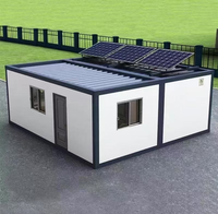 Casa Contenedor Desmontable de 20 pies/40 pies, Casa Modular Prefabricada Móvil para Oficina Temporal, Hotel, Dormitorio, Alojamiento en Sitio de Obra