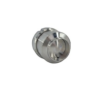 Vannes anti-retour sanitaires en acier inoxydable, type union, conception de coupure manuelle à bille pour l'eau, générales, SS304/SS316, joint PTFE