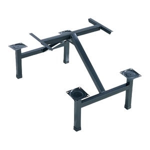 Fancy Orange Canteen Bàn Ăn Và Ghế Nhà Hàng Bàn Ăn Với Ghế đẩu Đặt Cho Sáu Người - Product Image 6