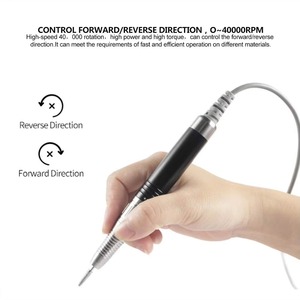 <span class=keywords><strong>ปากกา</strong></span>เจียรเล็บไฟฟ้า 40000 รอบต่อนาที เครื่องเจียรเล็บแบบมือถือ พร้อมด้ามจับสำรองสำหรับทำเล็บมือและเล็บเท้า - Product Image 3