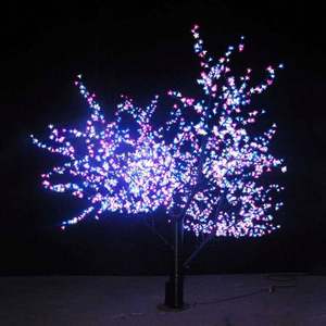 Árbol de Navidad Led de 4x2,8 m, decoración de árbol de flores de cerezo, <span class=keywords><strong>Arbol</strong></span> Led de Navidad - Product Image 2