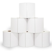 Hochwertiges Weißes und Gelbes Glassine-Papier Jumbo-Rolle Silikon-Trennpapier für Selbstklebende Etiketten im Brasilianischen Markt